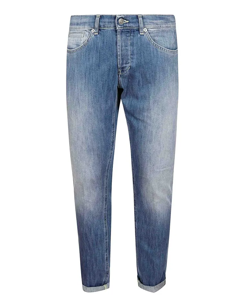 Dondup Straight Leg Jeans - Blau Blau