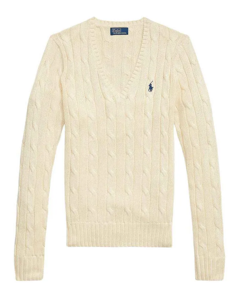 Ralph Lauren Rundhalspullover - Beige Beige