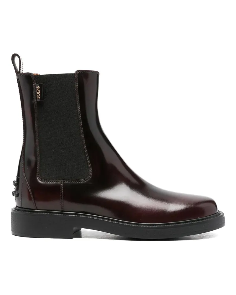 TOD'S Stiefel - Beige Schwarz