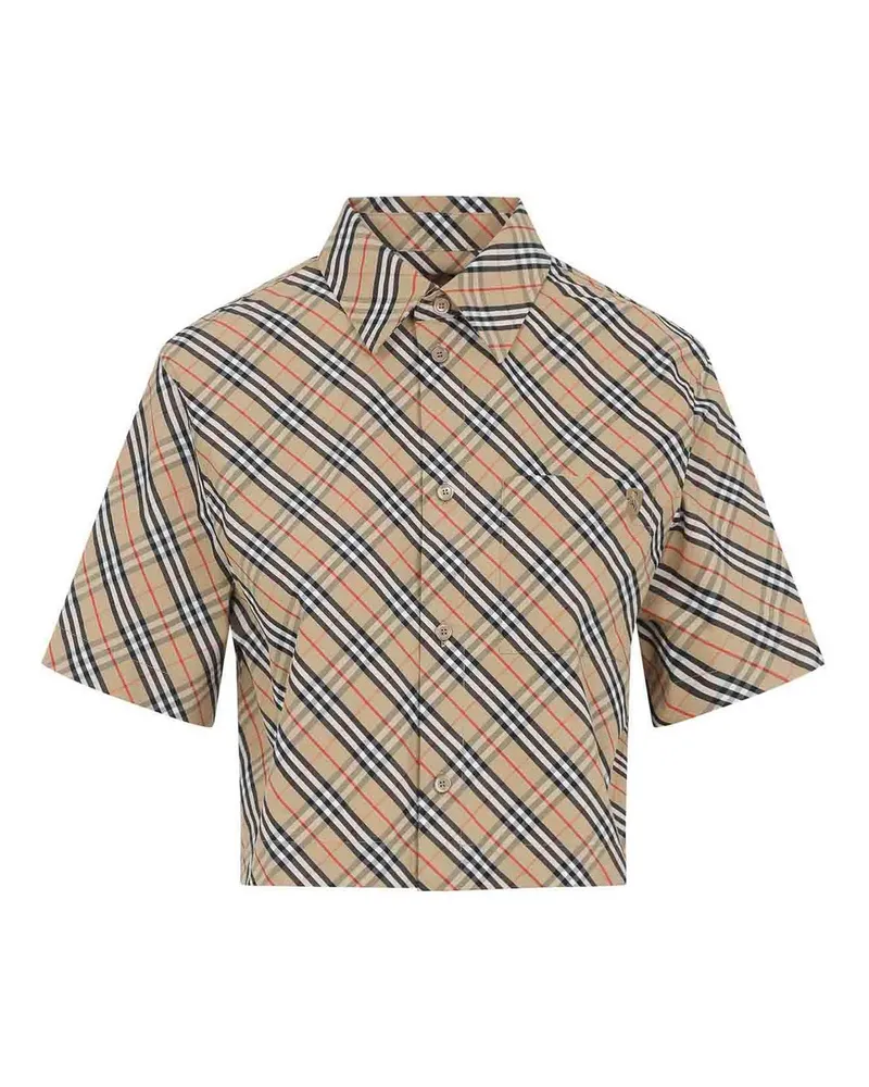 Burberry Hemd - Schwarz Schwarz