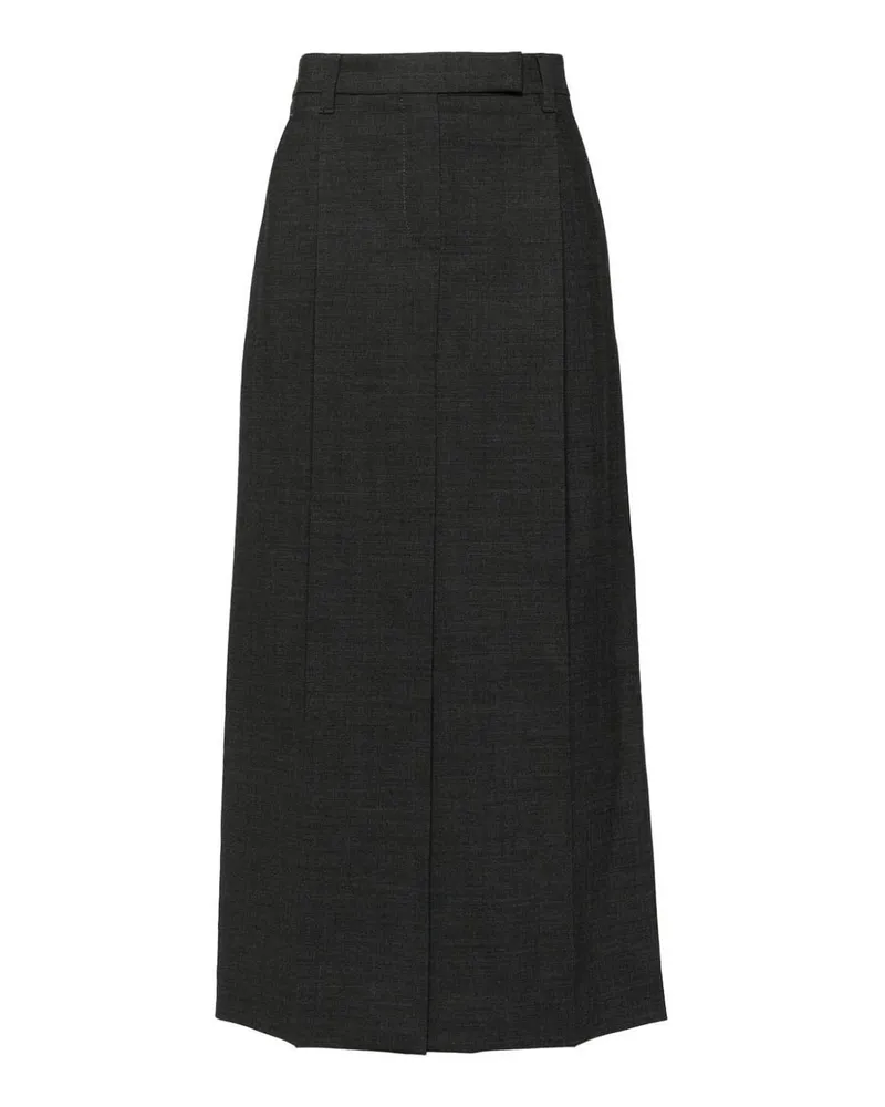 Brunello Cucinelli Midirock - Dunkelgrau Dunkelgrau