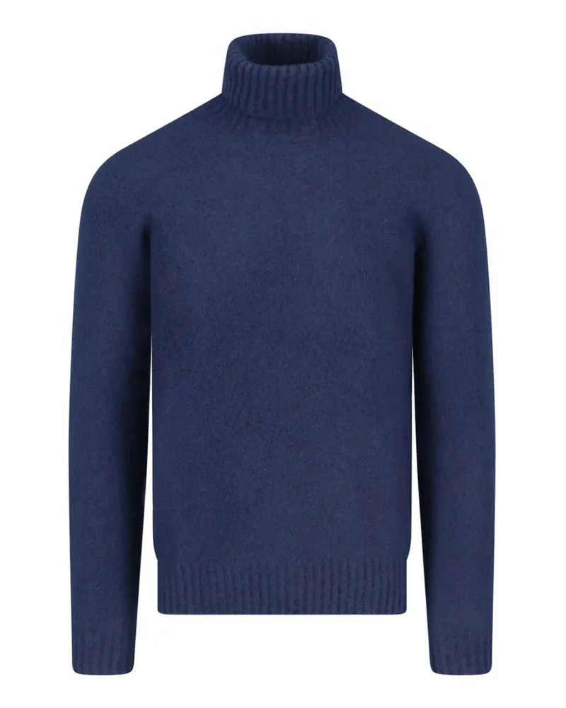 Drumohr  Rollkragenpullover - Blau Blau