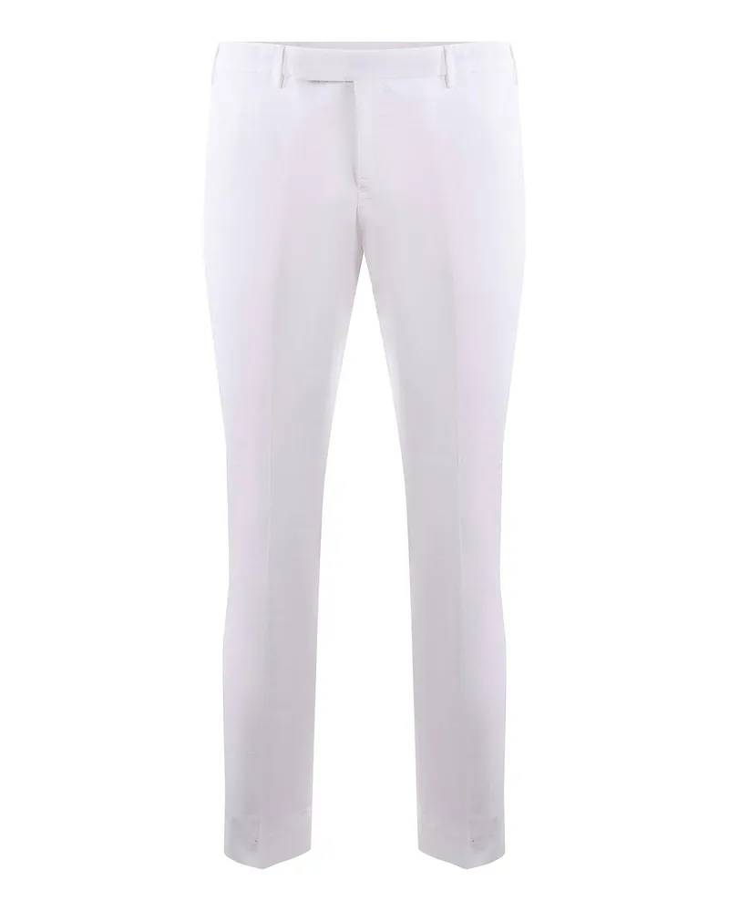 PT TORINO Casual Hose - Weiß Weiß