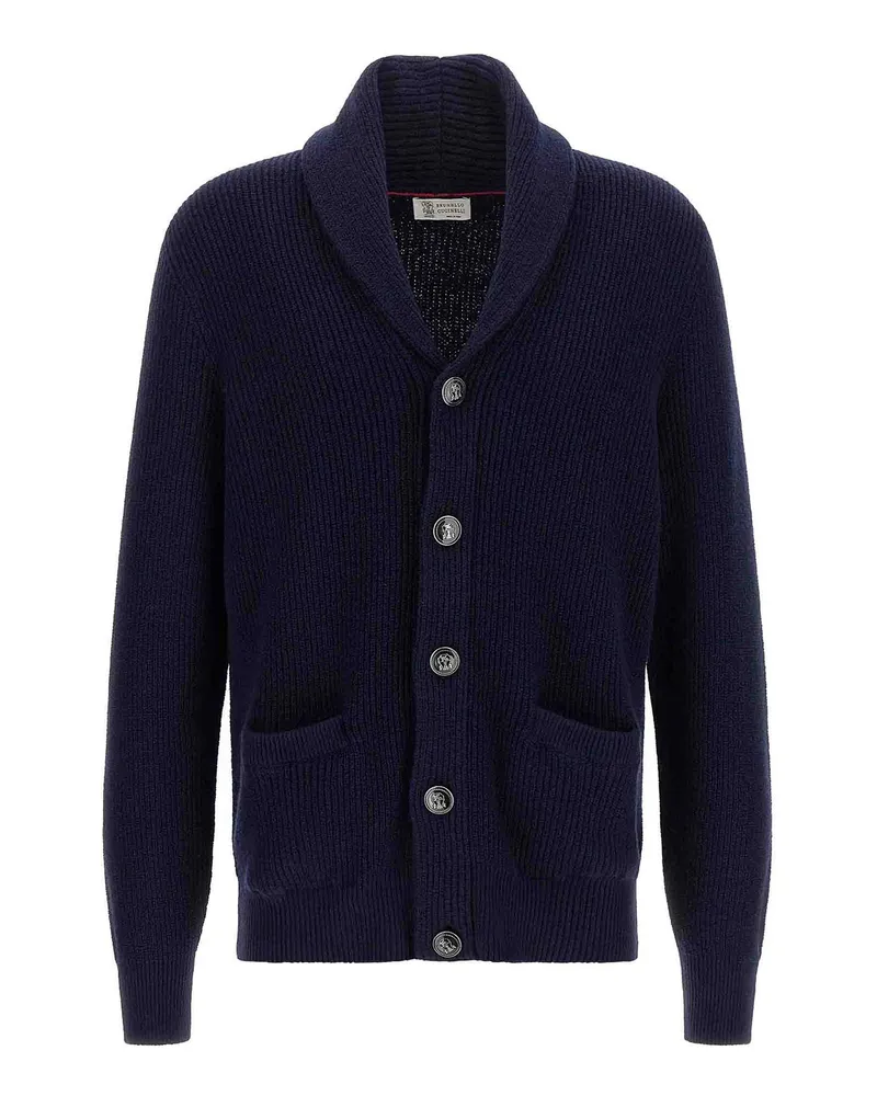 Brunello Cucinelli Cardigan - Blau Blau
