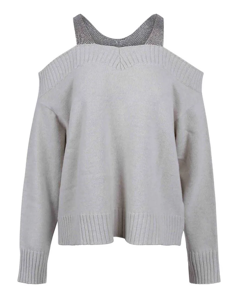 Giuseppe di Morabito U-Boot-Pullover - Weiß Weiß