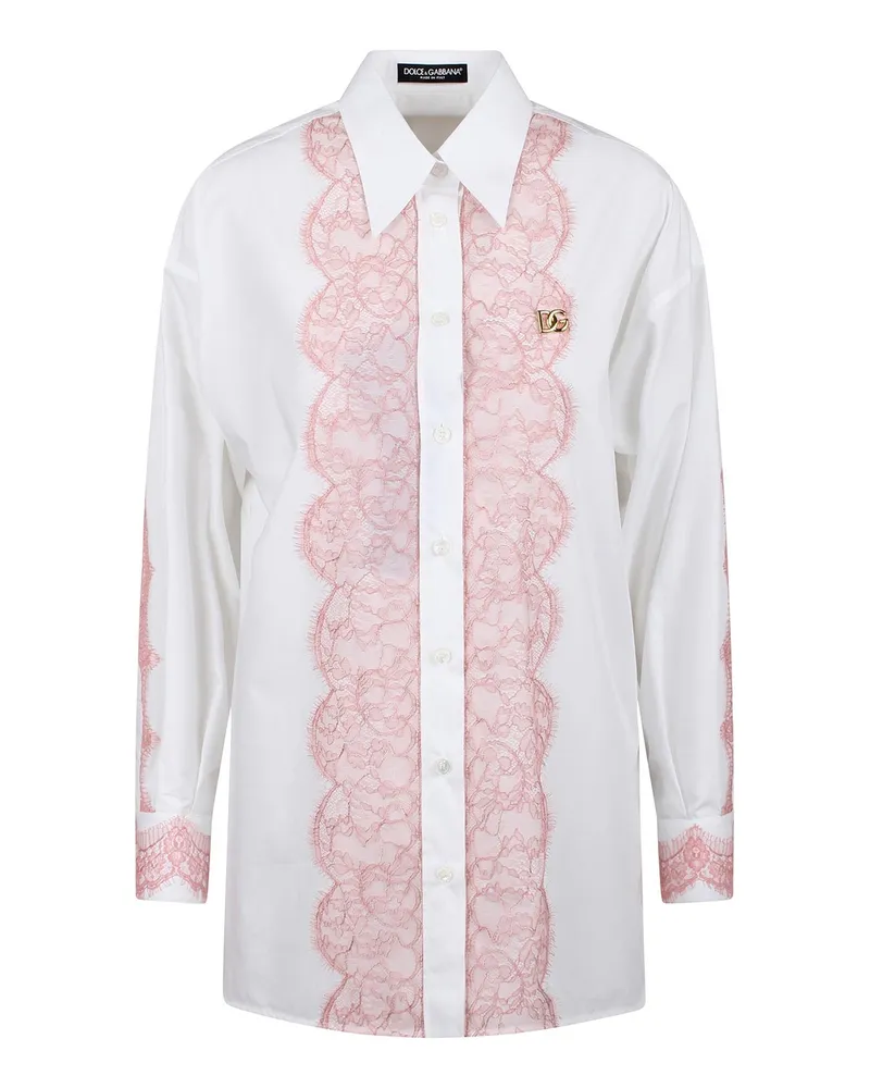 Dolce & Gabbana Hemd - Weiß Weiß