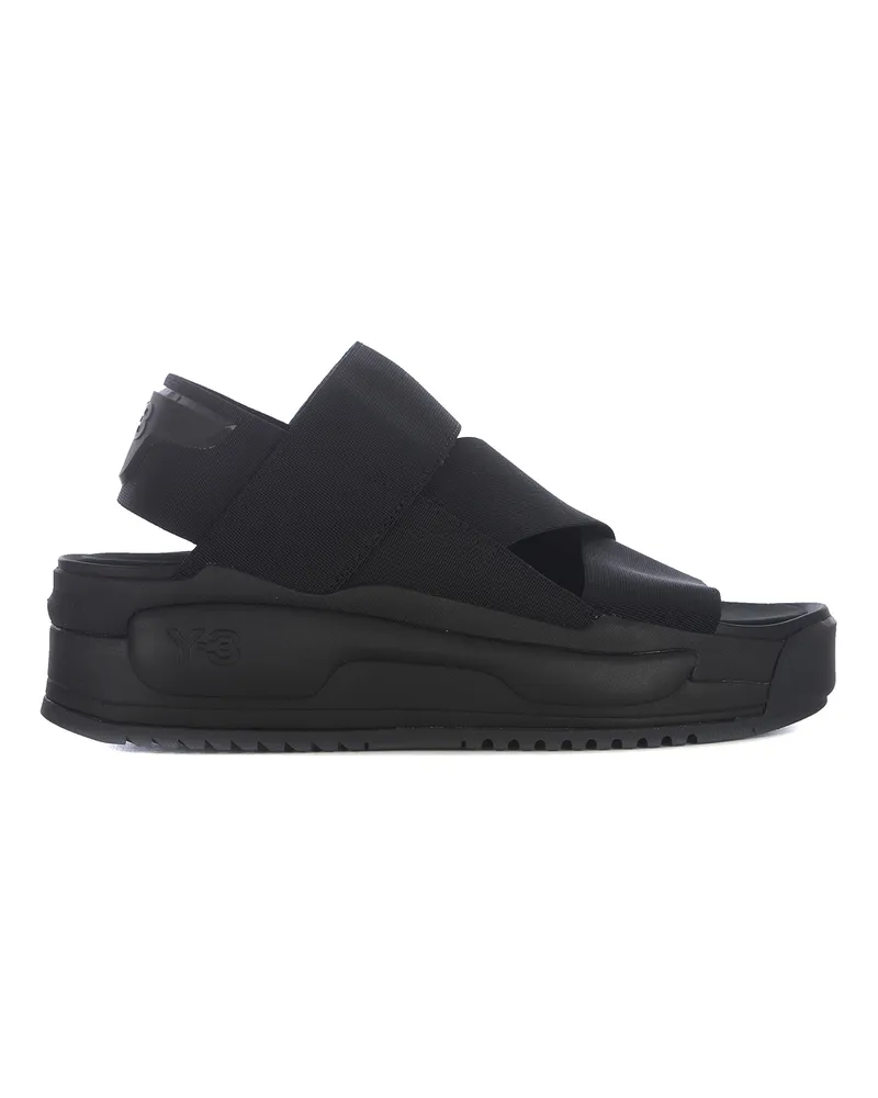 Y-3 Sandalen - Schwarz Schwarz