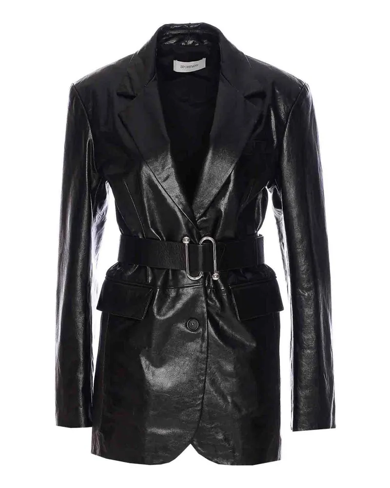 SPORTMAX Casualjacke - Schwarz Schwarz
