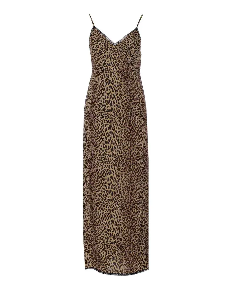 Zadig & Voltaire Knielanges Kleid - Braun Braun