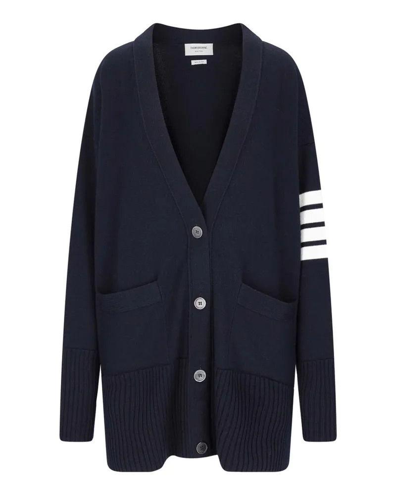 Thom Browne Cardigan - Blau Blau