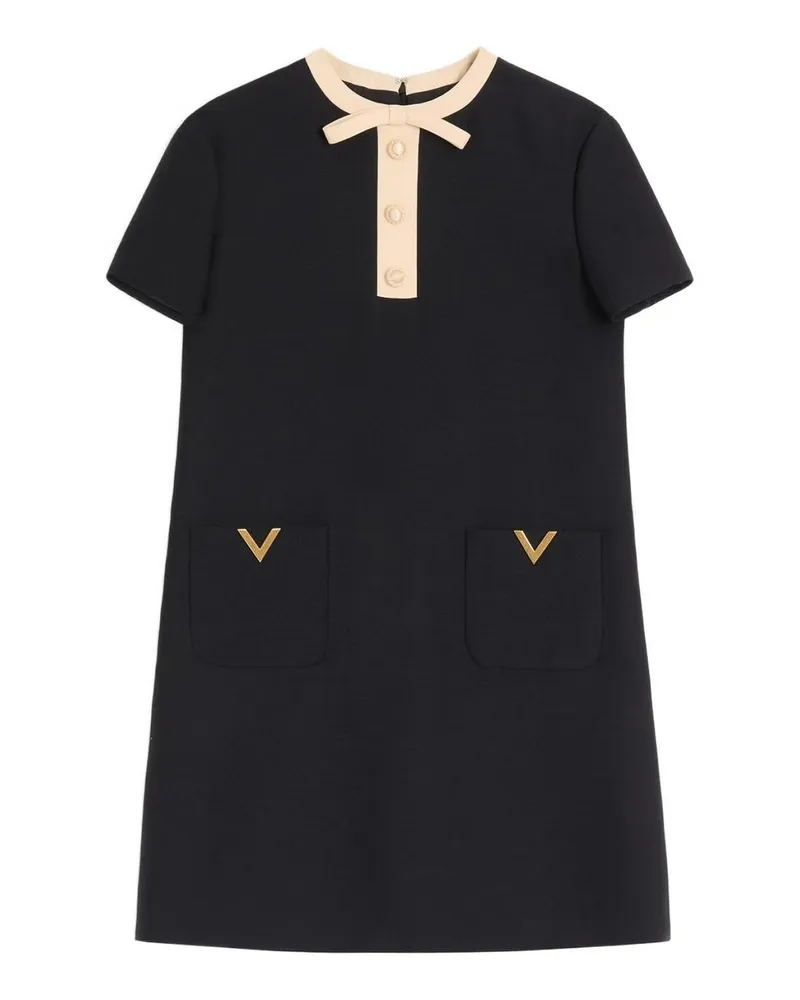 Valentino Garavani Knielanges Kleid - Schwarz Schwarz