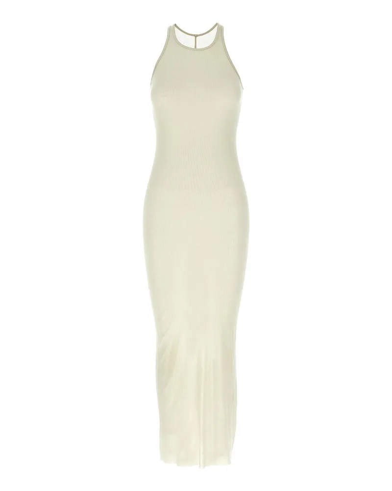 Rick Owens Knielanges Kleid - Beige Beige