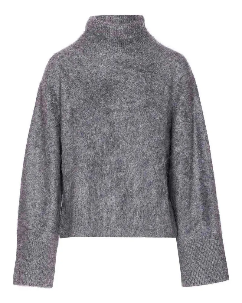 Lisa Yang Rollkragenpullover - Grau Grau