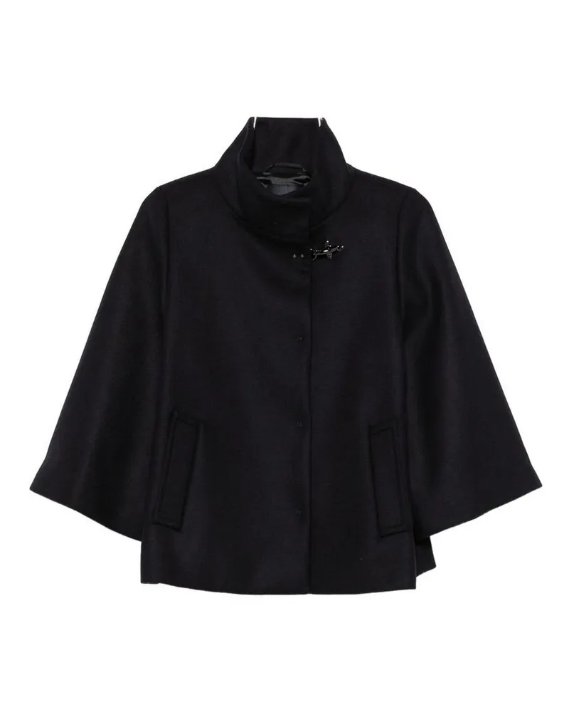 Fay Knielanger Mantel - Blau Blau