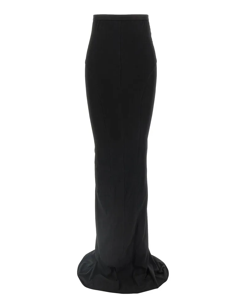 Rick Owens Midirock - Schwarz Schwarz