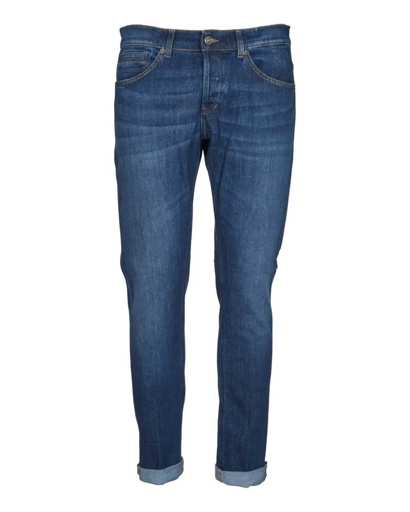 Dondup Straight Leg Jeans - Blau Blau