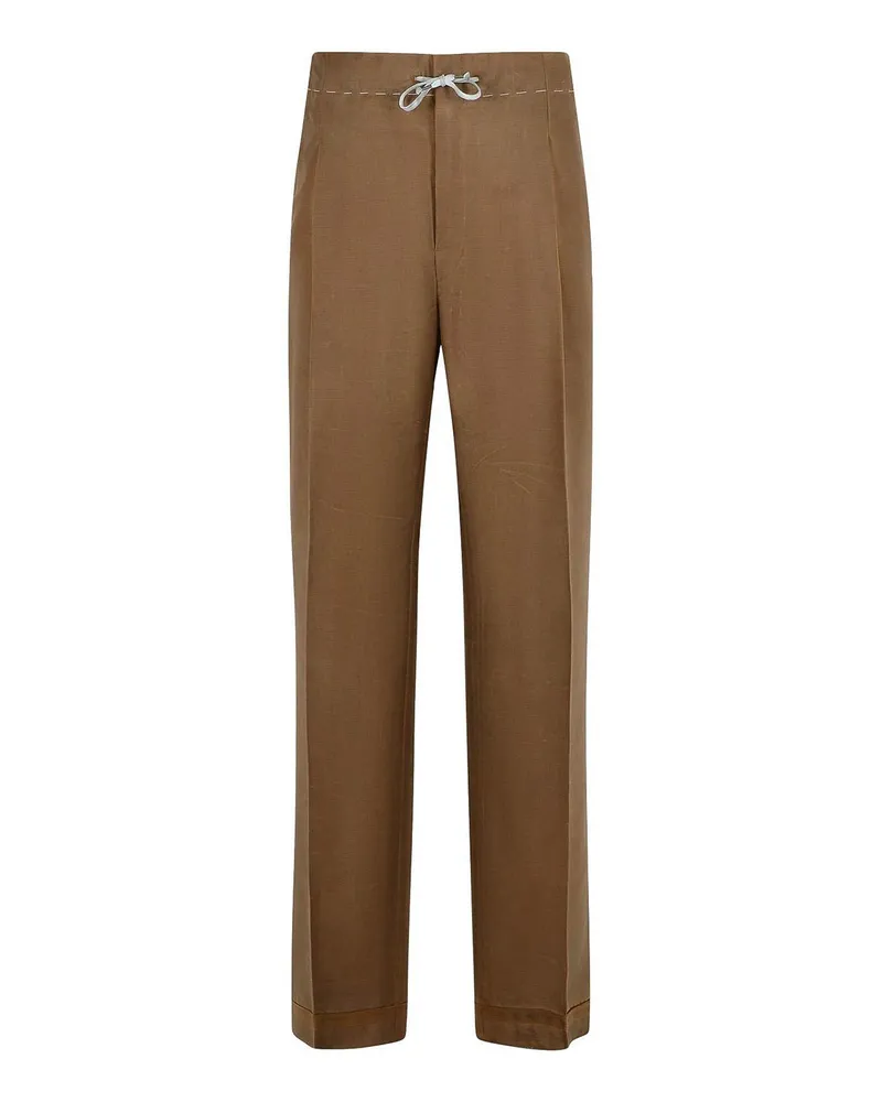 Maison Margiela Casual Hose - Braun Braun