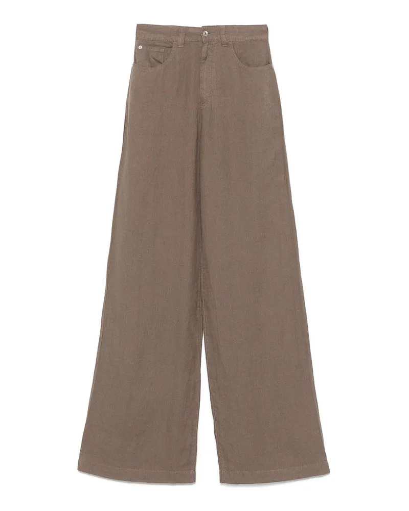 Emporio Armani Casual Hose - Braun Braun