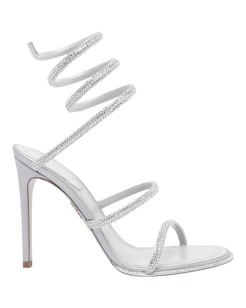 René Caovilla Sandalen - Silber Silber