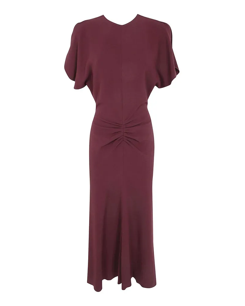 Victoria Beckham Knielanges Kleid - Rot Rot