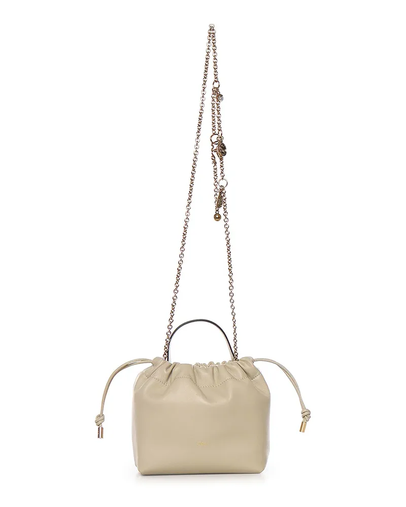 Chloé Schultertasche - Creme Creme