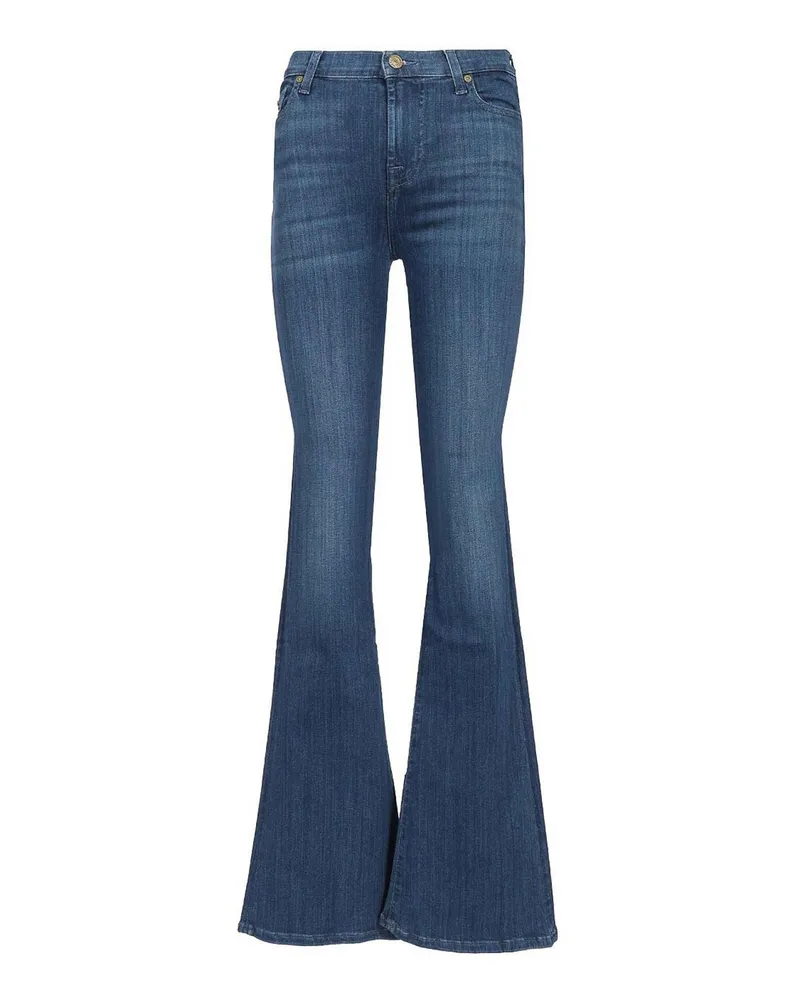 7 for all mankind Bootcut Jeans - Blau Blau