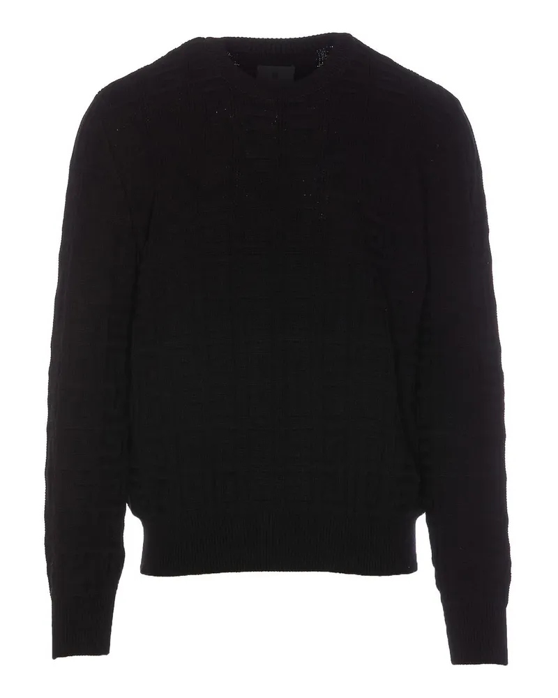 Givenchy Rundhalspullover - Schwarz Schwarz