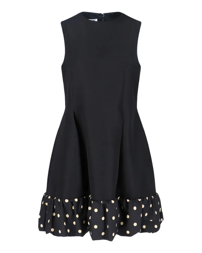 Moschino Knielanges Kleid - Schwarz Schwarz