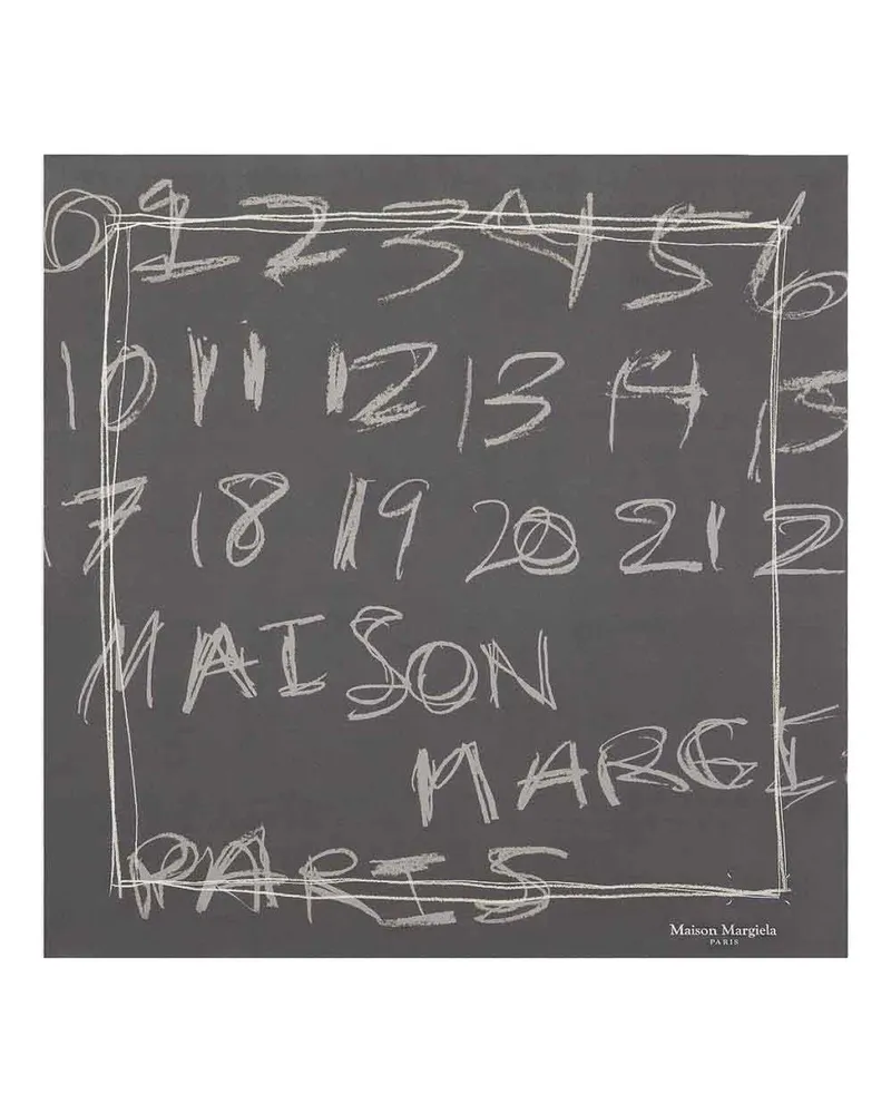 Maison Margiela Schal - Grau Grau