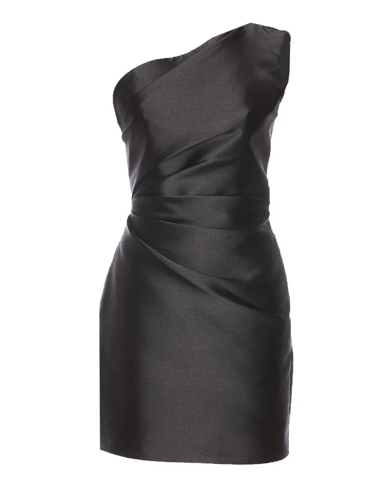 Solace London Kurzes Kleid - Schwarz Schwarz