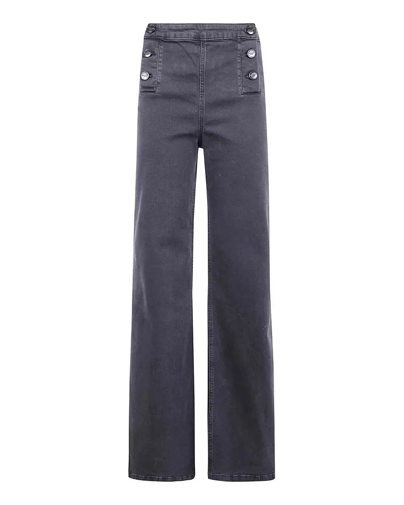 Twin-Set Schlagjeans - Schwarz Schwarz