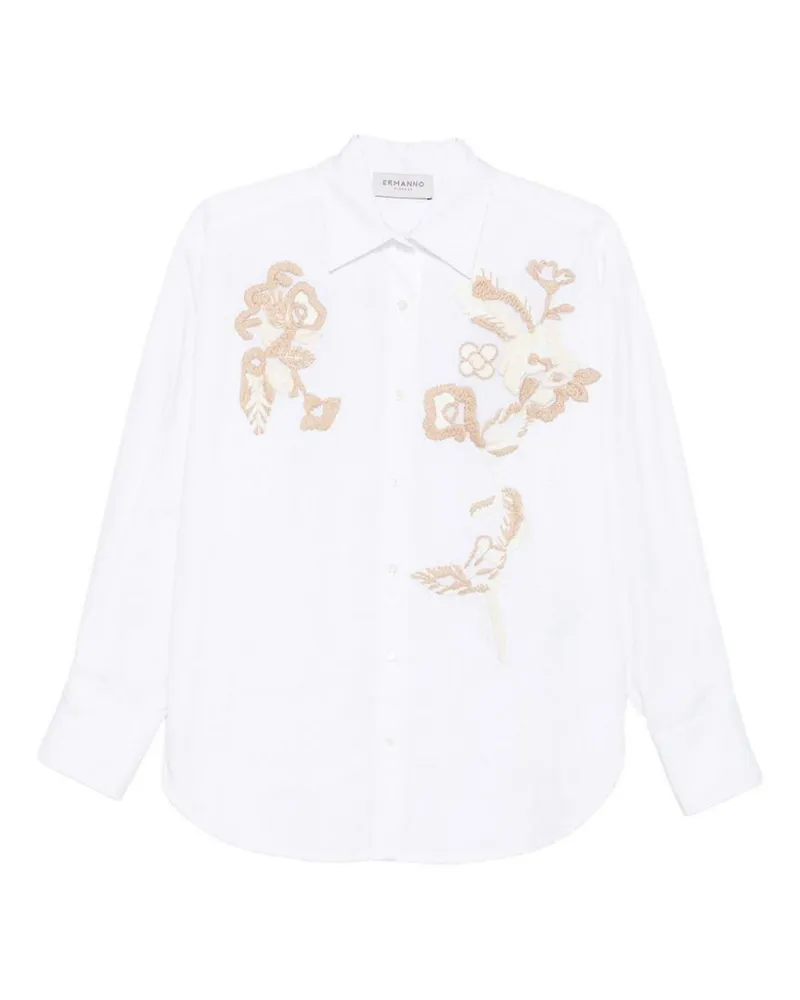 Ermanno Scervino Hemd - Weiß Weiß