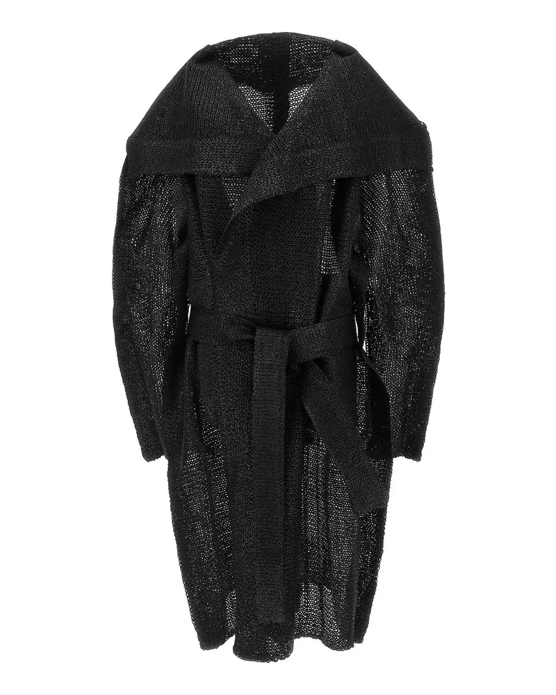 Issey Miyake Trenchcoat - Schwarz Schwarz