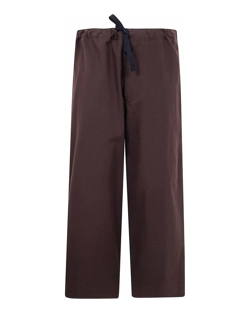 Yohji Yamamoto Casual Hose - Braun Braun