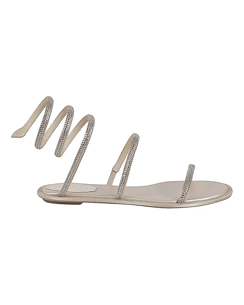 René Caovilla Sandalen - Beige Beige