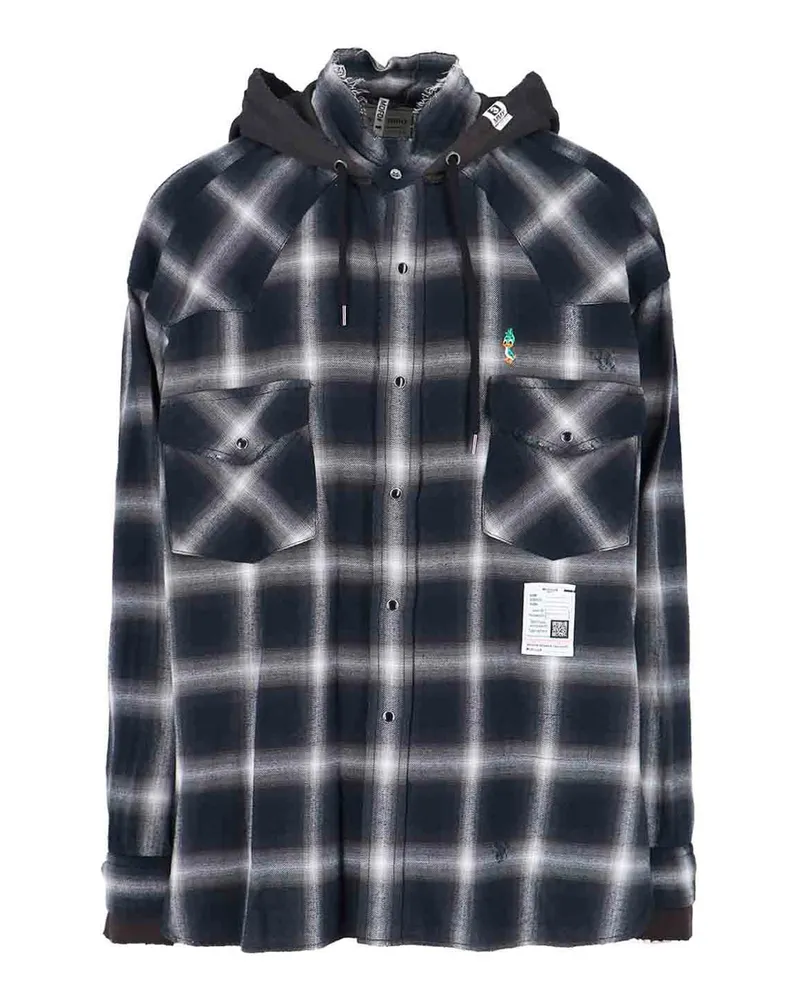 MIHARAYASUHIRO Hemd - Schwarz Schwarz