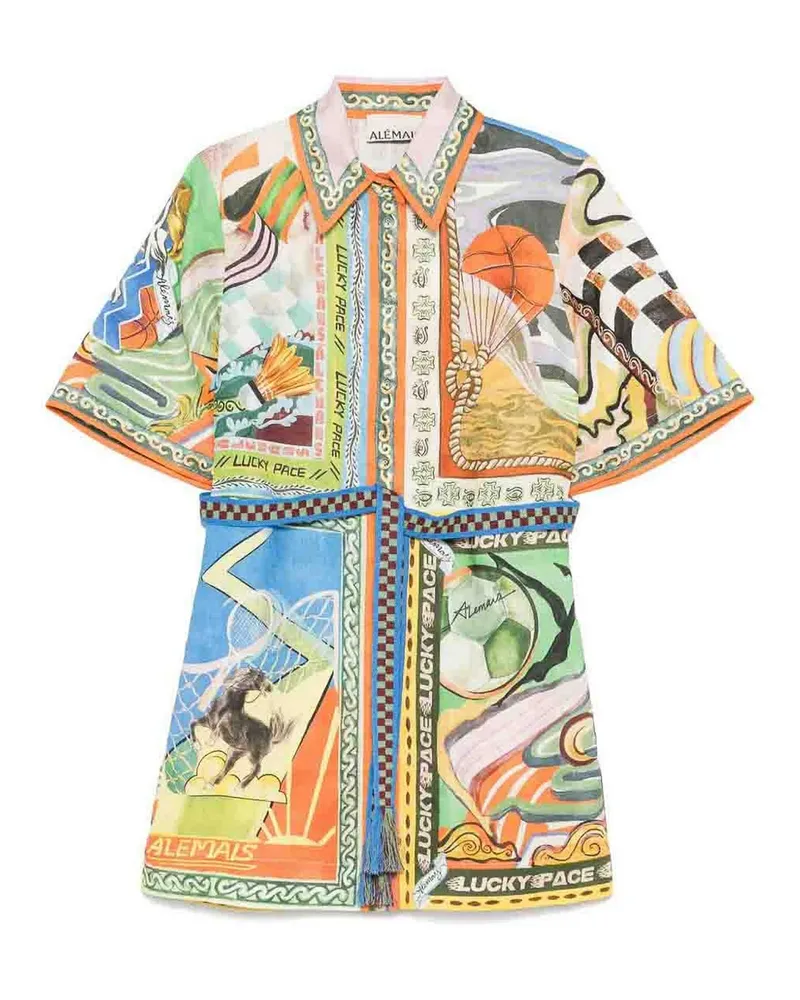 ALEMAIS Kurzes Kleid - Bunt Bunt