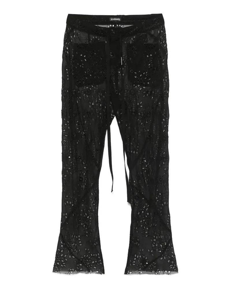 Ann Demeulemeester Casual Hose - Schwarz Schwarz