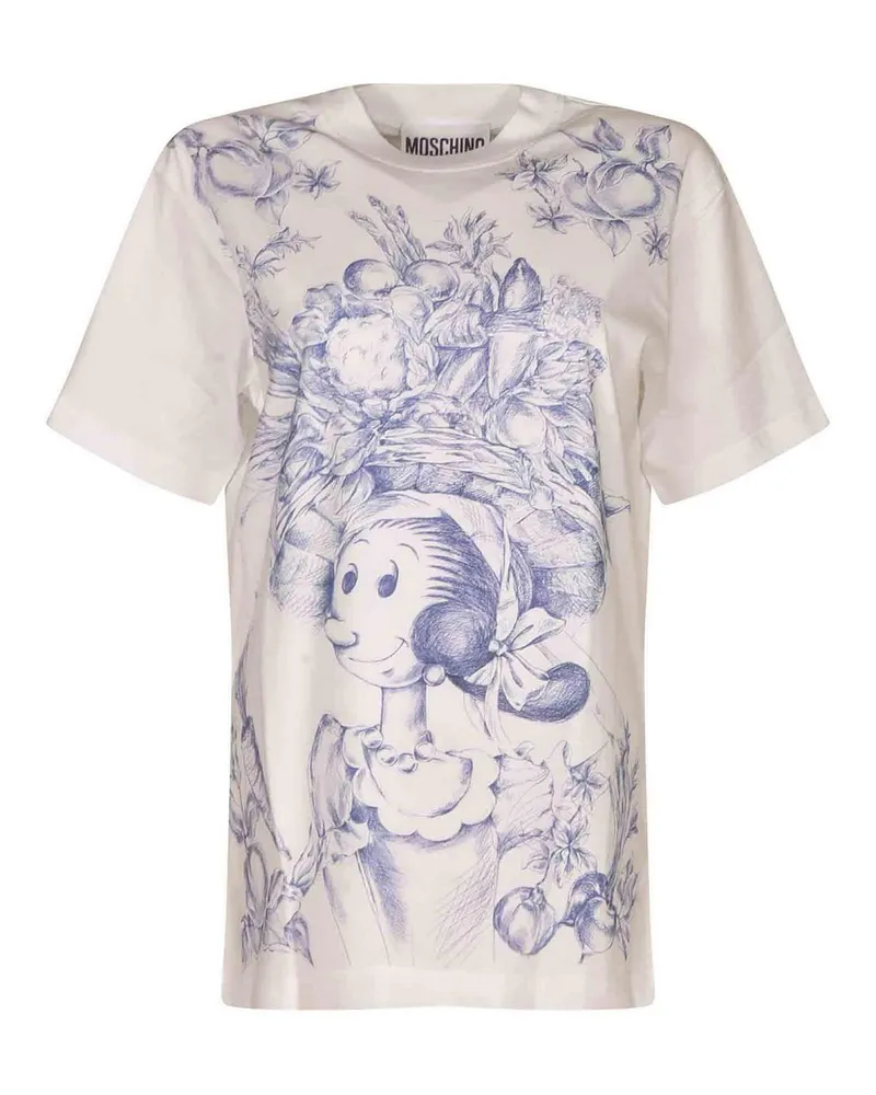 Moschino T-Shirt - Weiß Weiß