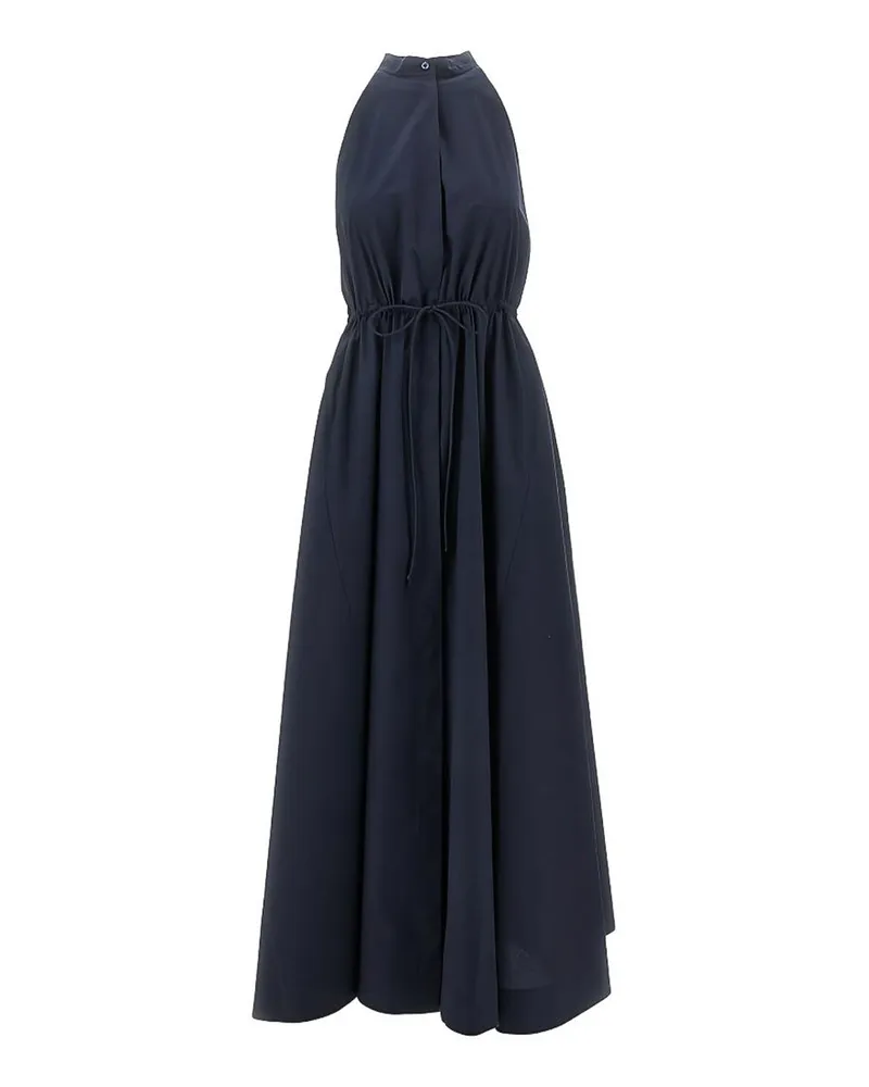 Emporio Armani Knielanges Kleid - Blau Blau