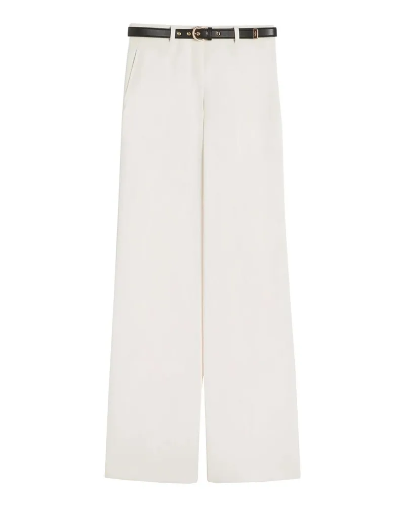 Max Mara Casual Hose - Creme Creme