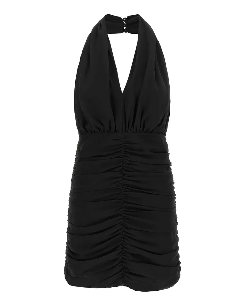 ROTATE Birger Christensen Knielanges Kleid - Schwarz Schwarz