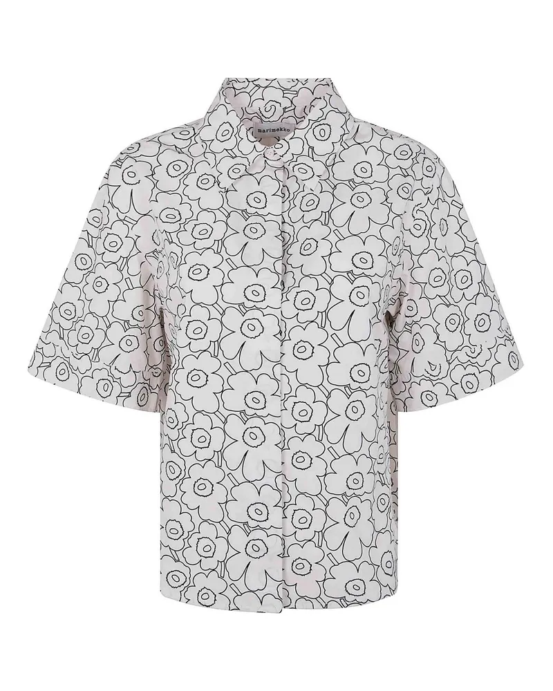 Marimekko Hemd - Weiß Weiß