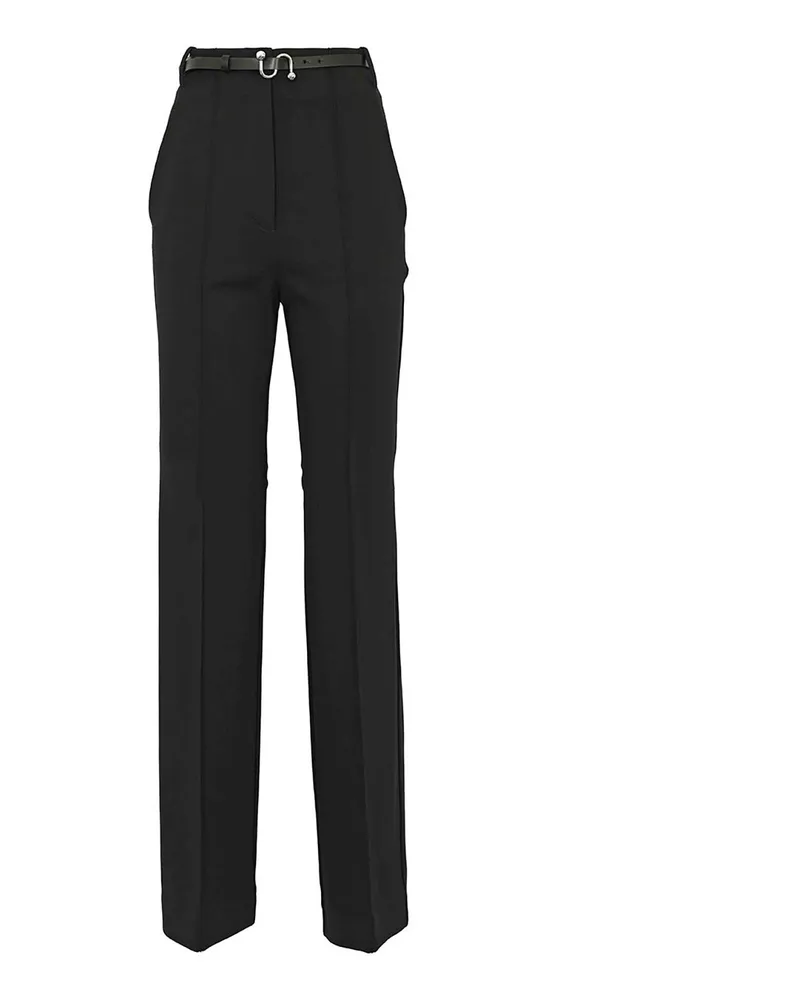 SPORTMAX Casual Hose - Schwarz Schwarz