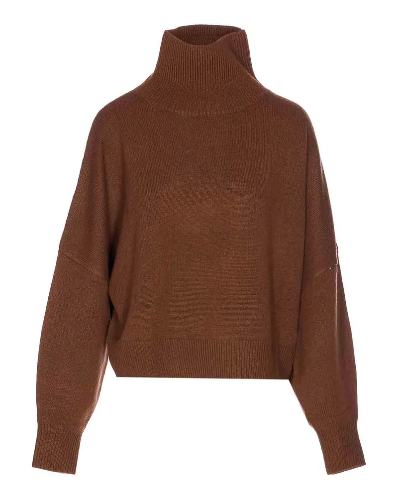 Loulou Studio Rollkragenpullover - Braun Braun