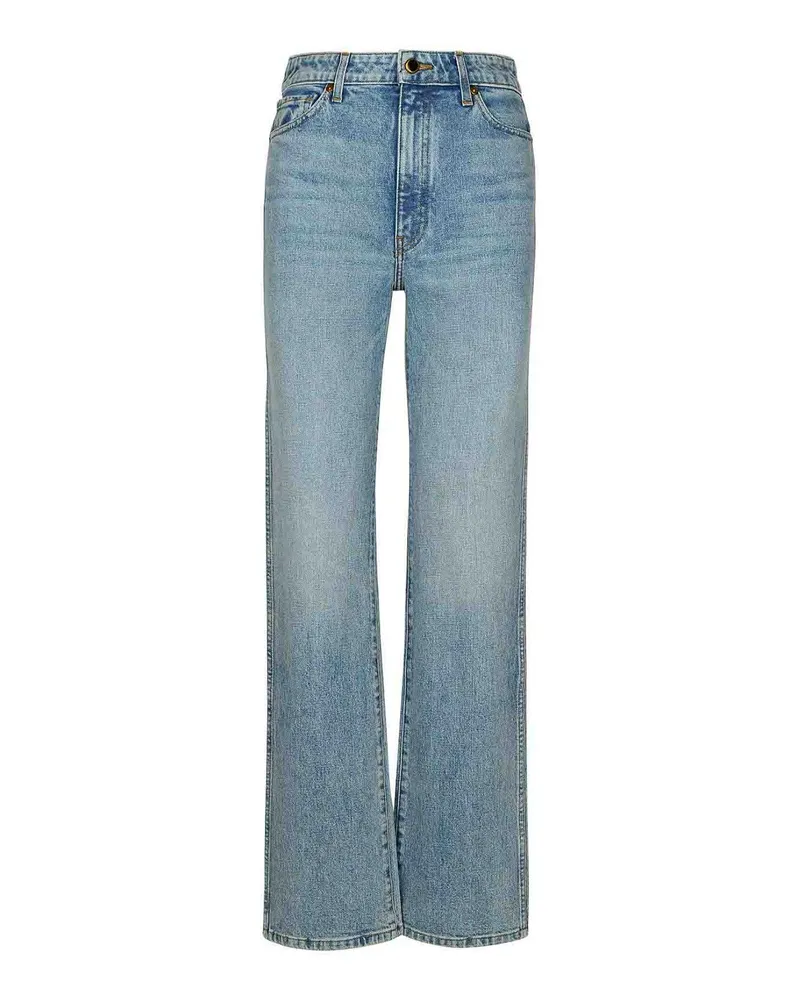 KHAITE Bootcut Jeans - Hellblau Hellblau