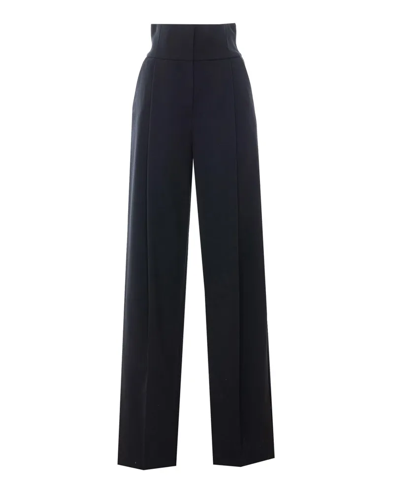 Elisabetta Franchi Schlagjeans - Schwarz Schwarz