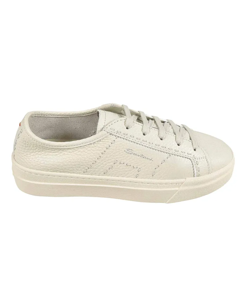 Santoni Sneaker - Weiß Weiß
