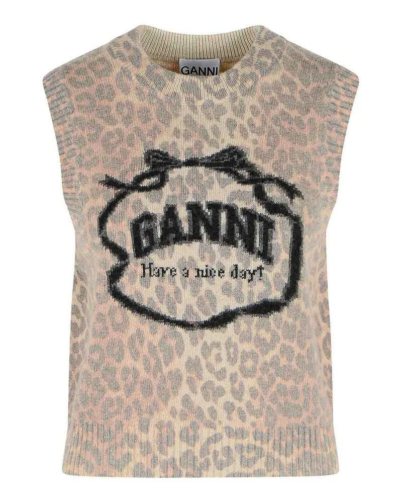 Ganni Weste - Braun Braun