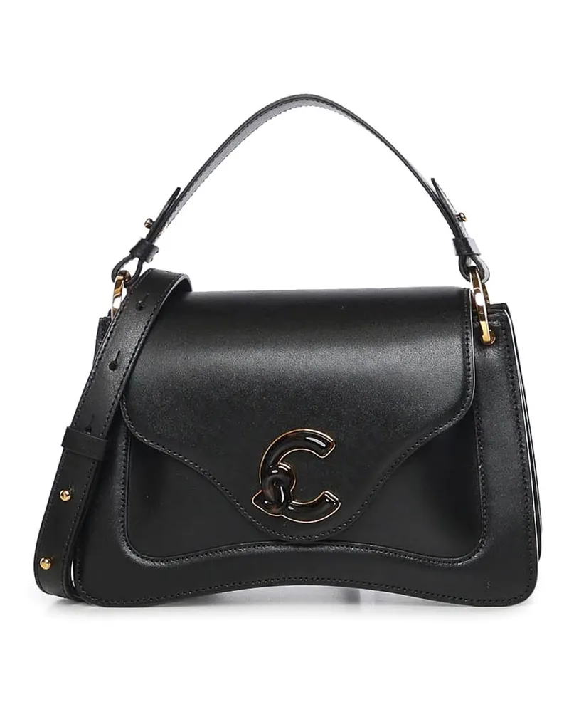 Coccinelle Schultertasche - Schwarz Schwarz